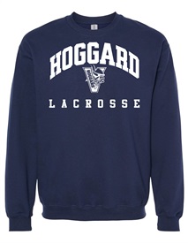 Hoggard Lacrosse Navy Crew Neck Sweatshirt - Orders due Thursday, March 5, 2026